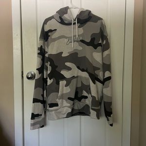 Men’s Hollister White Camo Sweatshirt